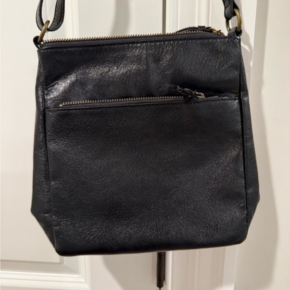 The Sak Black Leather Crossbody Bag - Picture 2 of 5